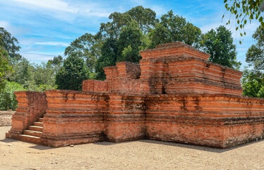 Temple of Muara Jambi. Sumatra, Indonesia - 755137486
