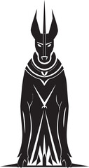 Canine Constellation An Anubis Logo for the Ages Pyramid Power An Abstract Anubis Graphic