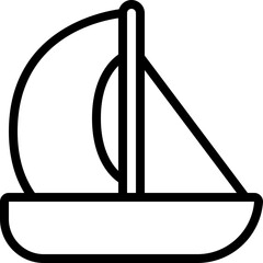 Sail Boat Icon