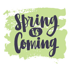 spring is coming