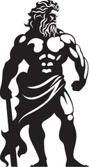 Heroic Might Hercules Symbolic Design Ancient Legacy Vector Hercules Icon