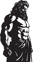 Titan of Valor Vector Hercules Icon Mythic Strength Iconic Hercules Emblem