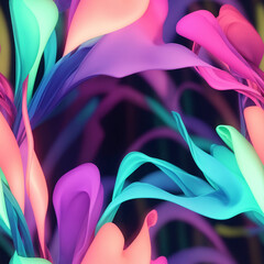 Abstract Soft Glow Colorful Background Pattern