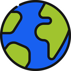 Earth World Icon