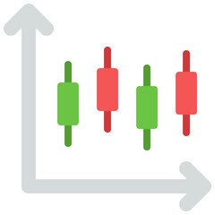 Stock Market Chart Icon