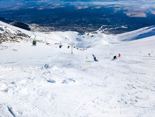 Ski resort, Tatranska Lomnica, Slovakia, High Tatras - 755155875