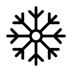 snowflake symbol icon