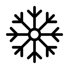 Fototapeta premium snowflake symbol icon