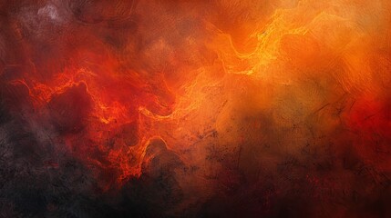 A dramatic flame and graphite textured background, representing passion and strength