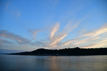 Sunset in Ballyhack Harbour, Ballyhack, Arthurstown, Co. Wexford, Ireland