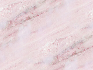 Obraz na płótnie Canvas Pink marble stone texture. Natural pattern with irregular veins. Best for walpaper or interior design. Seamless tile. 