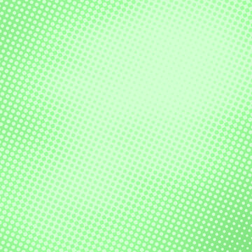 Halftone dots texture - abstract green background.	