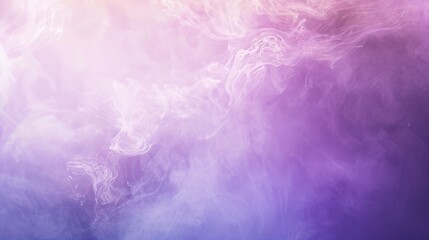 Obraz na płótnie Canvas Abstract purple and pink smoke background for artistic design. Ethereal violet haze texture for creative projects. Dreamy lavender mist backdrop for calming visuals.