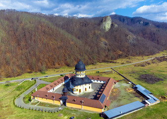 The monastery of St. Ioan Iacob the Hozevit from the country of Lovistei - Romania