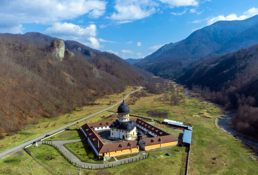 The monastery of St. Ioan Iacob the Hozevit from the country of Lovistei - Romania