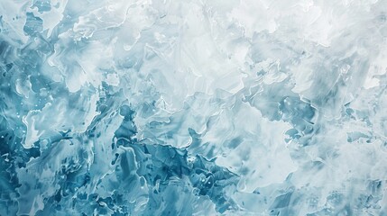 Chilled arctic blue and pearl white textured background, representing coolness and elegance