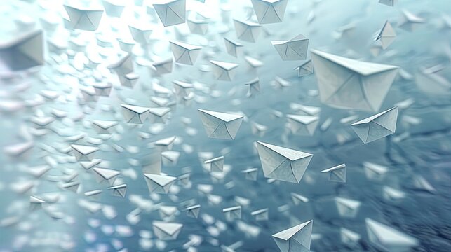 Close Up of a Window With Paper Airplanes