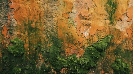 Earthy terracotta and moss green textured background, symbolizing grounding and growth.