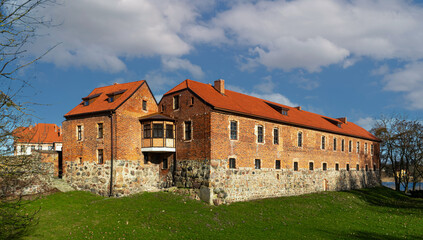 Fototapeta na wymiar Sztum Castle, ancient castle of the Teutonic Order in Poland