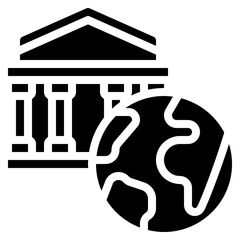 Global Worldwide Banking Icon