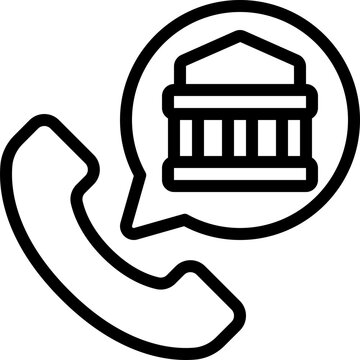 Banking Phone Call Icon