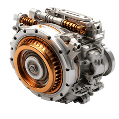 the engine of the car isolated soft smooth lighting only png premium high quality