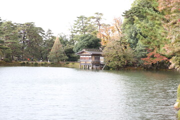 KANAZAWA JAPAN, Kenroku-en park. High quality photo