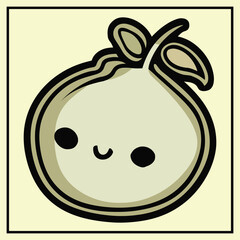 Fototapeta premium Jabuticaba color vector illustration