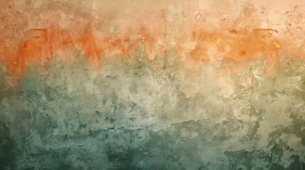Warm peach and sage green textured background, representing softness and wisdom.