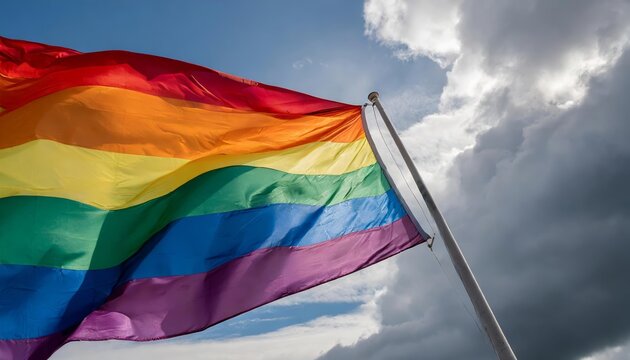 Generated image of pride flag