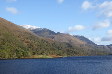 Glen Coe, Loch Leven, Highlands, Schottland