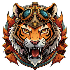 Steampunk Tiger Warrior