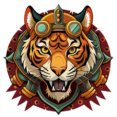 Steampunk Tiger Warrior
