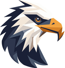 Iconic Eagle Emblem Lifelike Vector Design