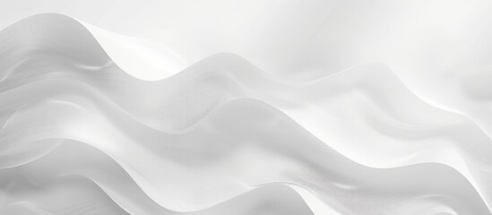 Obraz premium Abstract geometric white and grey background blurred pale patterns. AI generated image