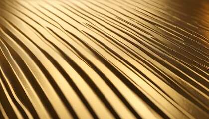 Stripes pattern gold slab texture close-up sample