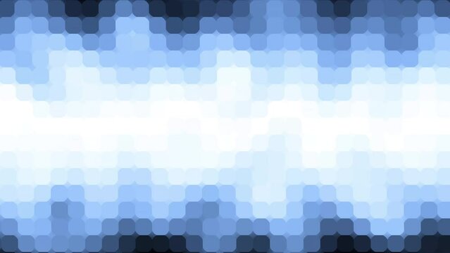 4K looped abstract linear textured mosaic gradient. Looping footage