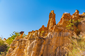 Landscape of Chuxiong Yuanmou Tulin in Yunnan, China