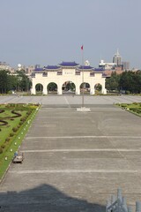 台湾台北市の自由広場牌楼