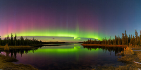 The aurora borealis