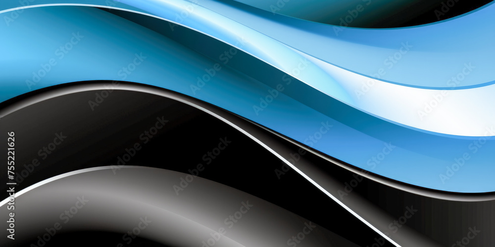 Poster Abstract background with color and shape composition