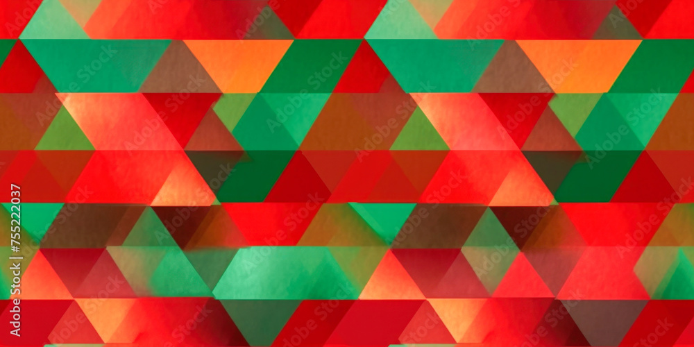 Poster Abstract background with color and shape composition