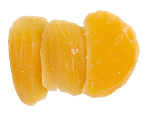 dried mango fruit isolated 