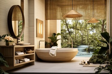 Calming Aromatherapy: Luxurious Spa-Like Bathroom Concepts with Serene Colors