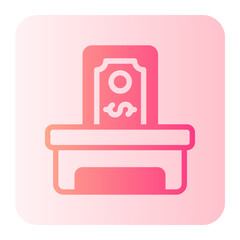 donation gradient icon