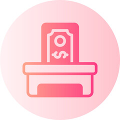 donation gradient icon