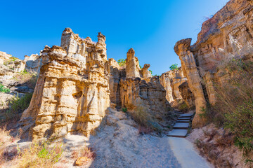 Landscape of Chuxiong Yuanmou Tulin in Yunnan, China