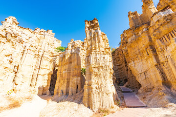 Landscape of Chuxiong Yuanmou Tulin in Yunnan, China