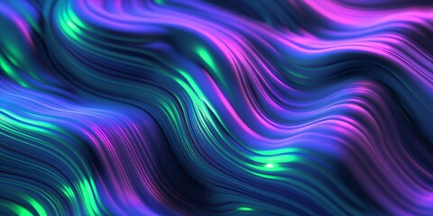 Obraz premium abstract background with smooth lines in blue and purple colors, abstract wavy liquid background. Creative design for poster, banner, cover.