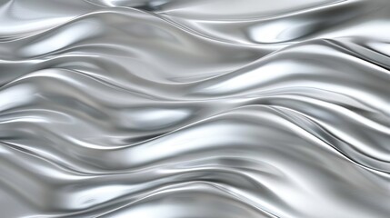Silver background. Generative AI
